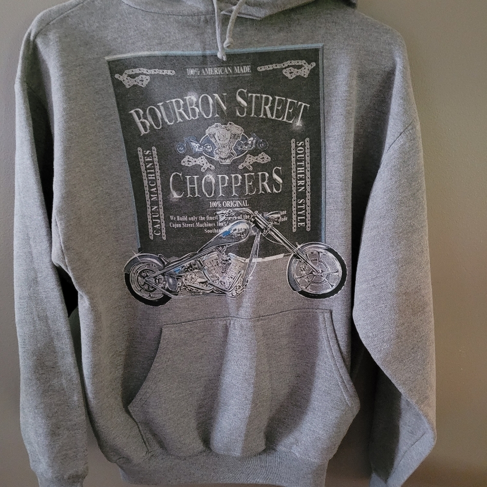 Bouban street hoodie motorcycle